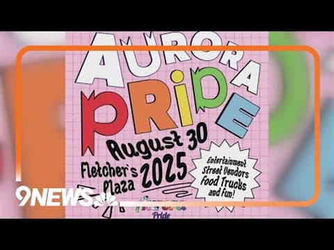 Aurora Pride being held on Aug. 30