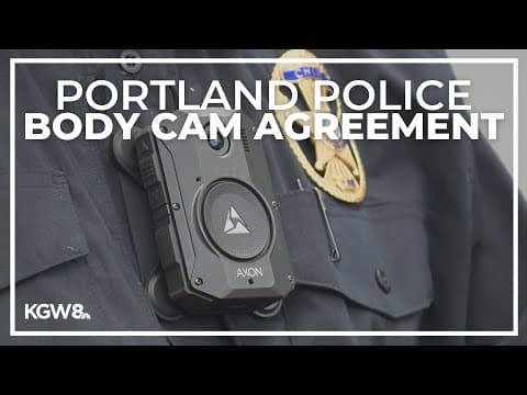 City of Portland, police union reach agreement on body cams