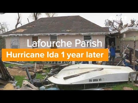 Hurricane Ida 1 year later: Lafourche Parish