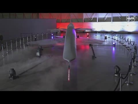 NASA unveils one-of-a-kind experimental aircraft