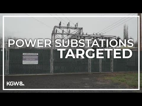 Woodland power substations targeted in November attacks, police say