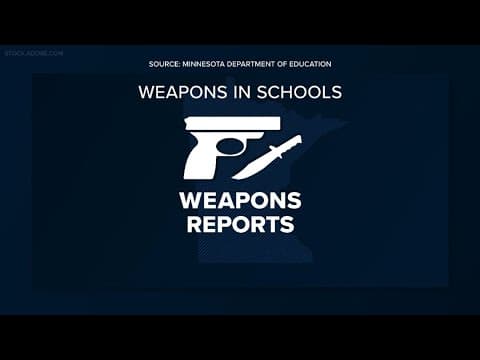 KARE 11 Investigates: New data shows assaults, weapons reports up in MN schools