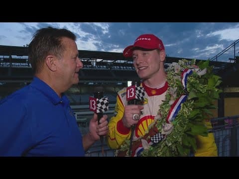 Josef Newgarden wins the 108th Indianapolis 500