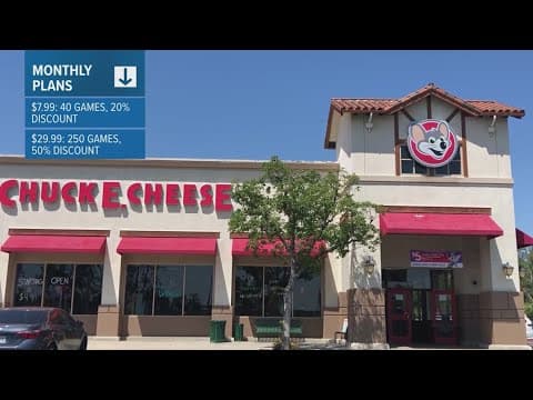 Chuck E Cheese launches monthly membership program