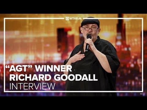 Exclusive interview with Indiana's Richard Goodall, the singing janitor who won 'AGT'