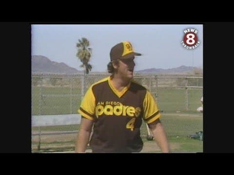 San Diego Padres spring training in Yuma 1979