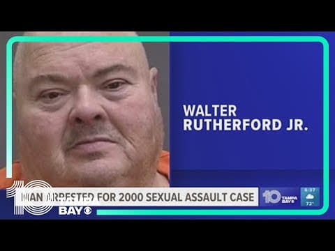 HCSO: Man arrested in sexual battery cold case from 2000