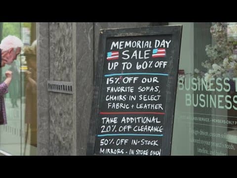 Memorial Day sales impacted by President Trump's tariffs