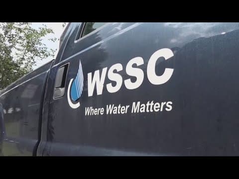 Sky9: WSSC Water crews work to repair water main break impacting southern Prince George's Co.