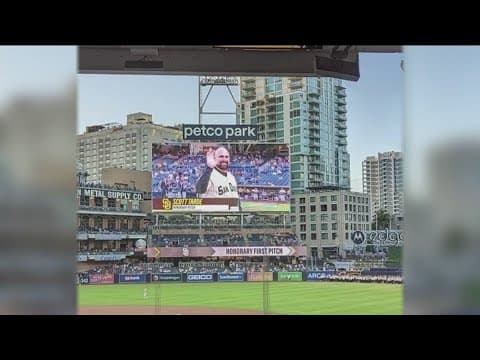 Alzheimer's Awareness Night at Petco Park for the Padres game