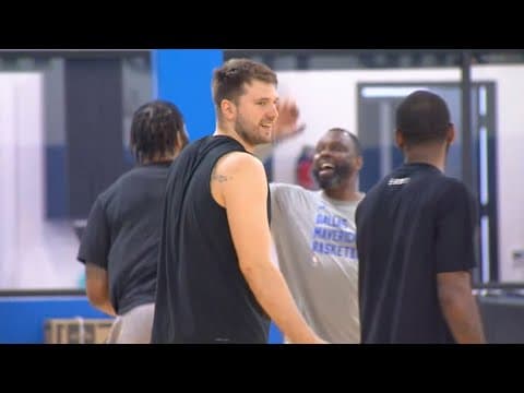 VIDEO | Dallas Mavericks practice Monday before 2024 NBA Finals begin
