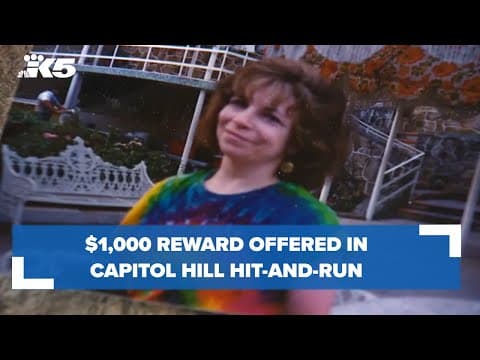 $1,000 reward offered in Capitol Hill fatal hit-and-run