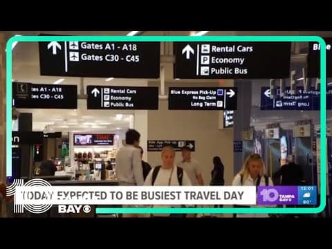 Friday expected to be busiest travel day for Memorial Day weekend