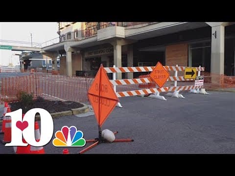 Crews start demolishing remnants of historic Parks-Belk Building in Morristown following fire