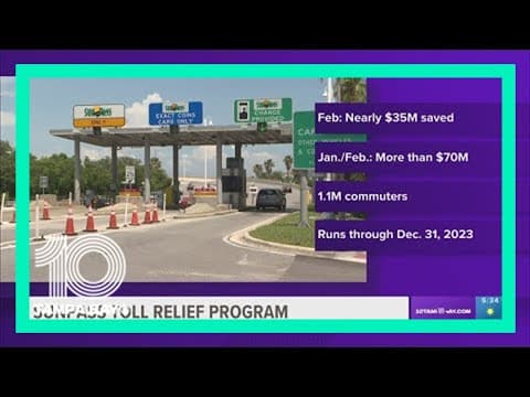 FDOT announces February Toll Relief Program savings