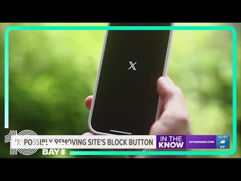 Elon Musk says X, formerly Twitter, will be removing block feature