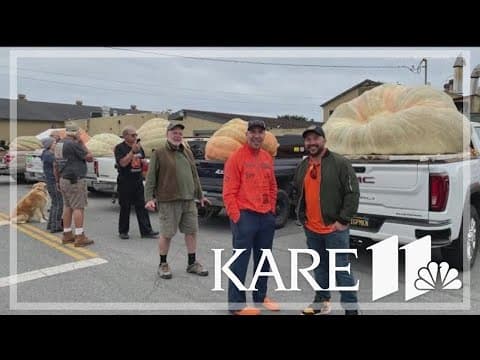 Massive Minnesota pumpkin sets new world record
