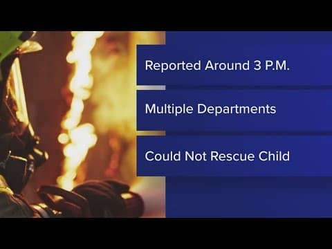 Child dies in Wayne County building fire