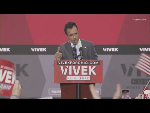Vivek Ramaswamy announces 2026 campaign for Ohio governor