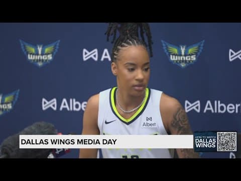 Dallas Wings media day: Aziaha James full interview