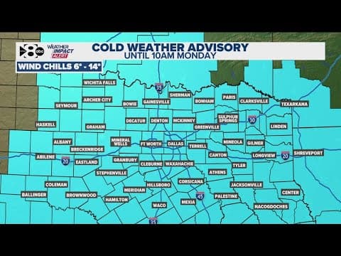 DFW Weather: Arctic air and gusty winds hit North Texas