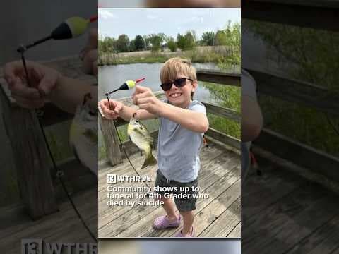 Nearly 200 people show up to funeral for Greenfield 10-year-old who died by suicide