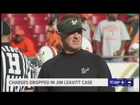 Charges dropped for former USF football coach who was accused of battering, stealing from ex-girlfri