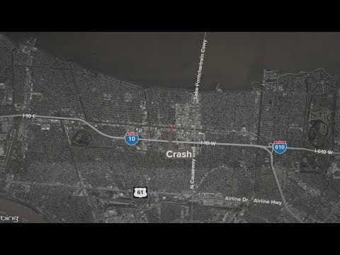 Man killed in Metairie Crash, Sheriff Says