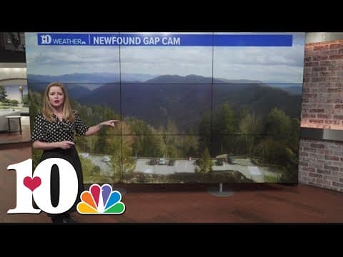 It's April... and Newfound Gap Road is closed in the Smokies due to snow in the forecast!