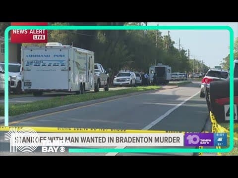 Standoff in Sarasota: Police, US Marshals Office attempting to arrest barricaded man