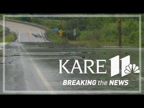 Rising waters leave one road out of Henderson