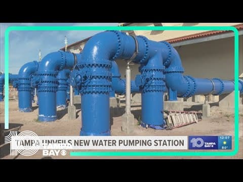 Tampa leaders unveil new 'High Service Pump Station'