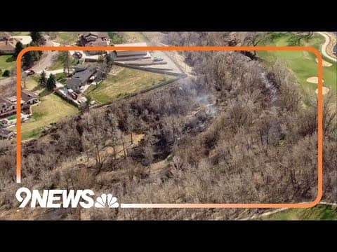 1 in custody after small fires set near golf course