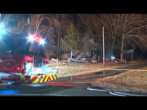 Firefighters battle house fire in Fairfield County