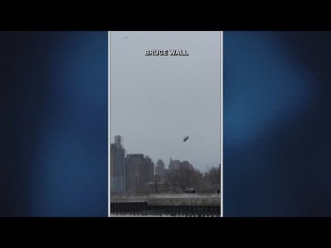 Divers search for parts of a NYC helicopter that crashed into the Hudson River, killing 6