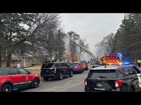 LIVE: Officials give update on small plane crash in Brooklyn Park