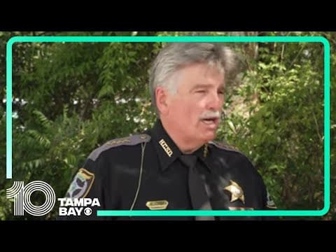 Authorities discuss person suspected of murder barricaded in Hernando County home