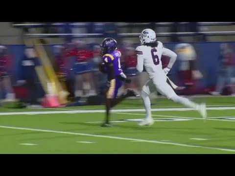 High School Game Night | Highlights from around North Texas