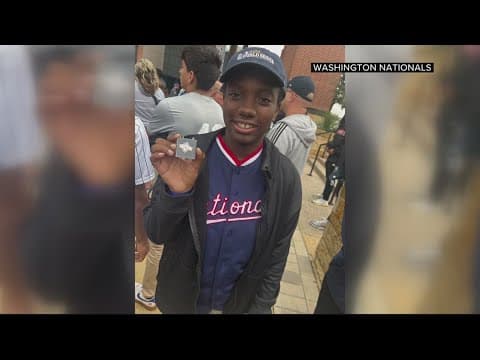 DC student honored at the World Series