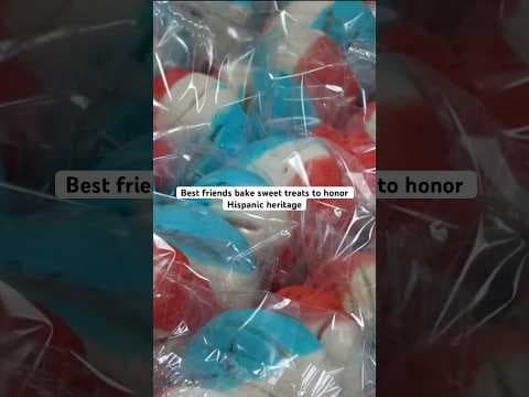 Best friends bake sweet conchas to honor Hispanic heritage