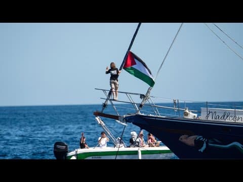 Israeli forces halt Gaza-bound aid boat and detain Greta Thunberg and other activists