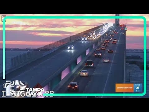 Morning Traffic: Dec. 11, 2023 6:53 a.m. Tampa Bay area