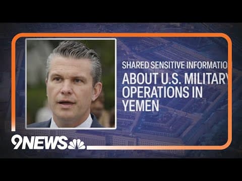 Hegseth refusing calls for resignation after sharing sensitive information in second group chat