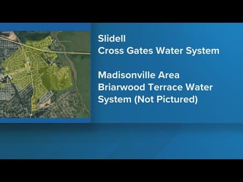 St. Tammany residents under boil water advisory