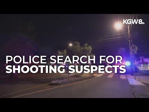 2 suspects remain at-large after Portland shooting