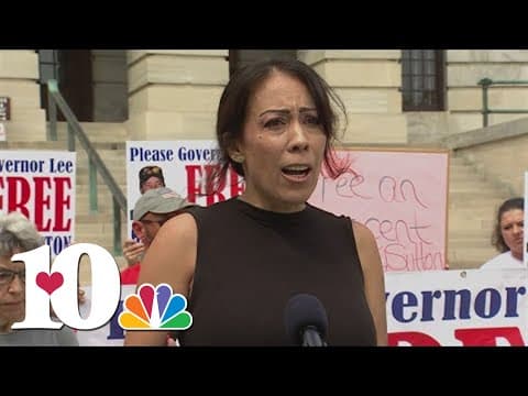 Death row inmate's loved ones, private investigator, call for exoneration during Nashville rally