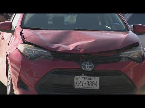 Dozens of crashes happen around Houston due to snow, ice