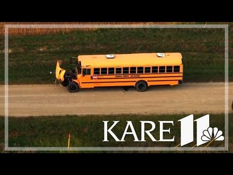 5 children injured after 2 buses crash in southern MN