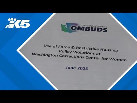 'Unnecessary' use of force, policy violations found in women's prison investigation