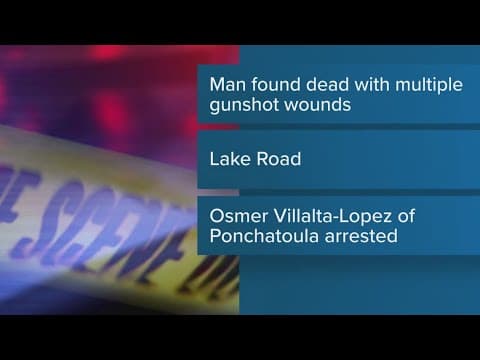 Ponchatoula man arrested on murder charge after man found dead in Lacombe, sheriff says